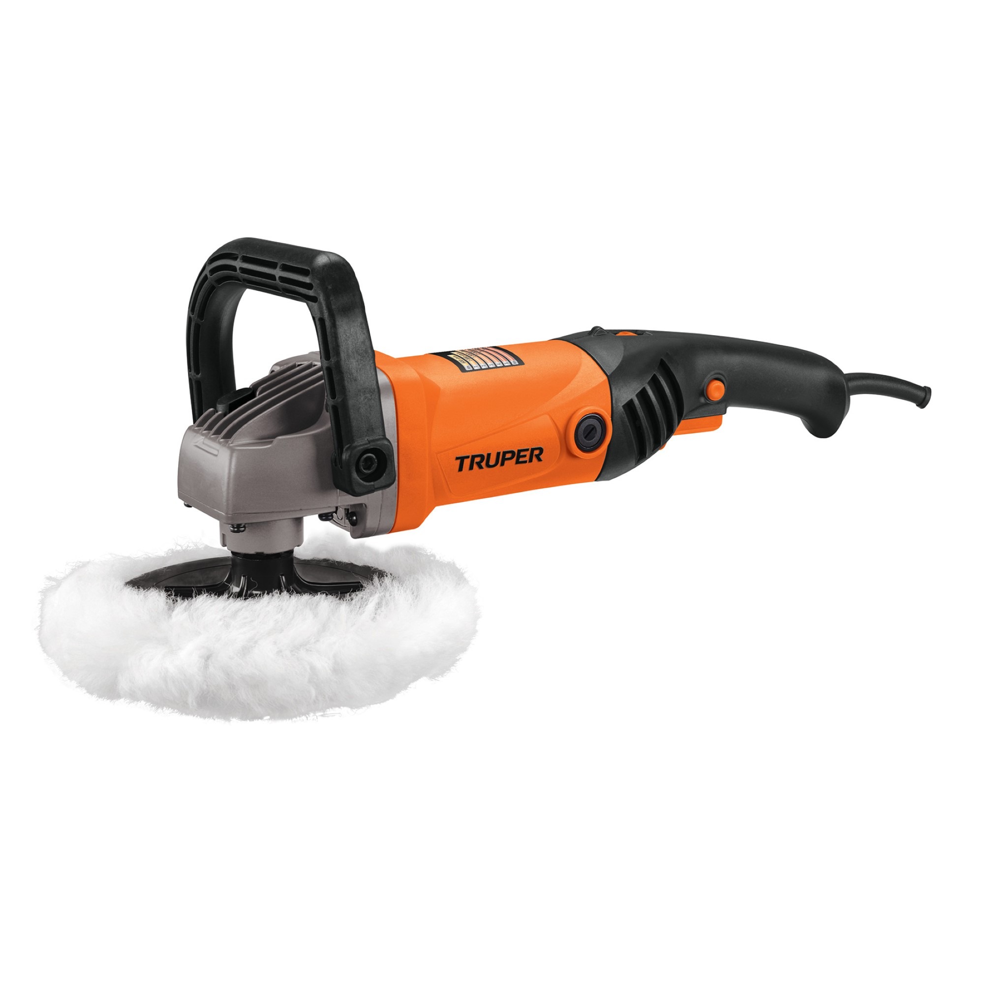 Polichadora De 7" 1200 W Con Mango Y Accesorios Incluidos